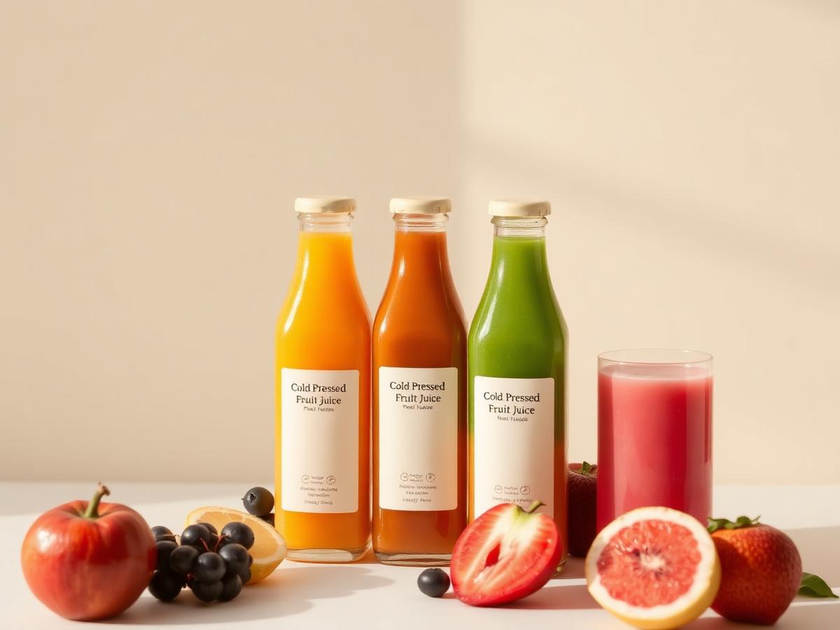 Jus pressés à froid
